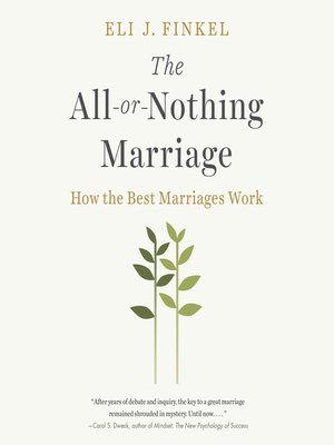 cover image of The All-or-Nothing Marriage